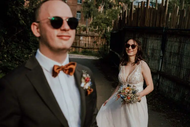 Hochzeit am Kanal im Mortelwerk Leipzig